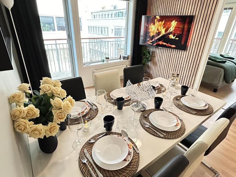 Cozy, Lux, 3Br, Super Central, Family Apt ออสโล ภายนอก รูปภาพ
